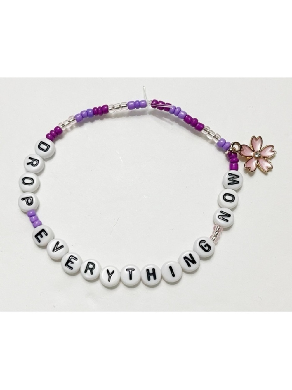 Taylor Swift Eras Tour Friendship Bracelet Drop Everything Now Speak Now